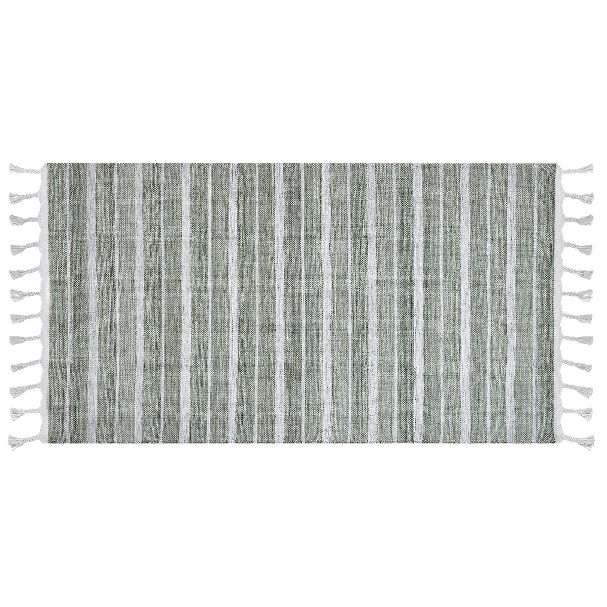 OUTDOOR-TEPPICH Bademli 150/80 cm - Grün, Kunststoff (80/150cm) - Beliani