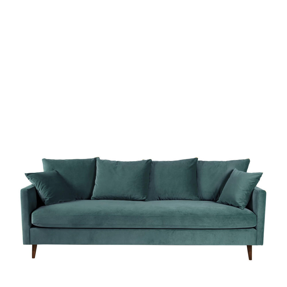 BETTSOFA - Eukalyptusgrün - Grün, Textil (213/86/95cm) - Drawer
