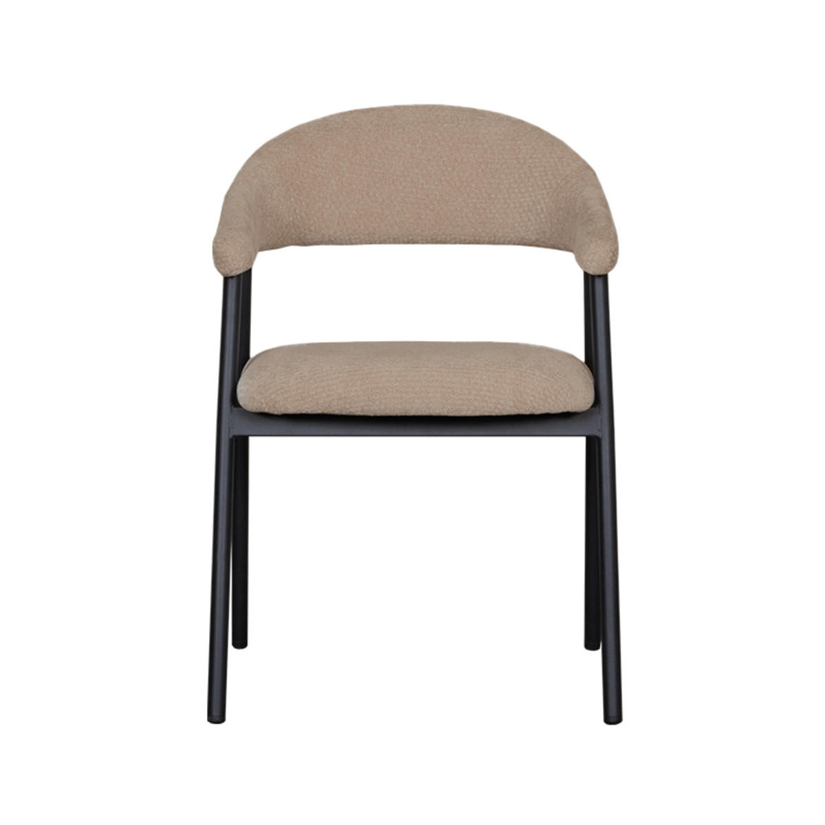 ESSZIMMERSTUHL Amaze Beige 54/54/80 cm 2er-Set - Beige, Textil (54/80/54cm) - LABEL51