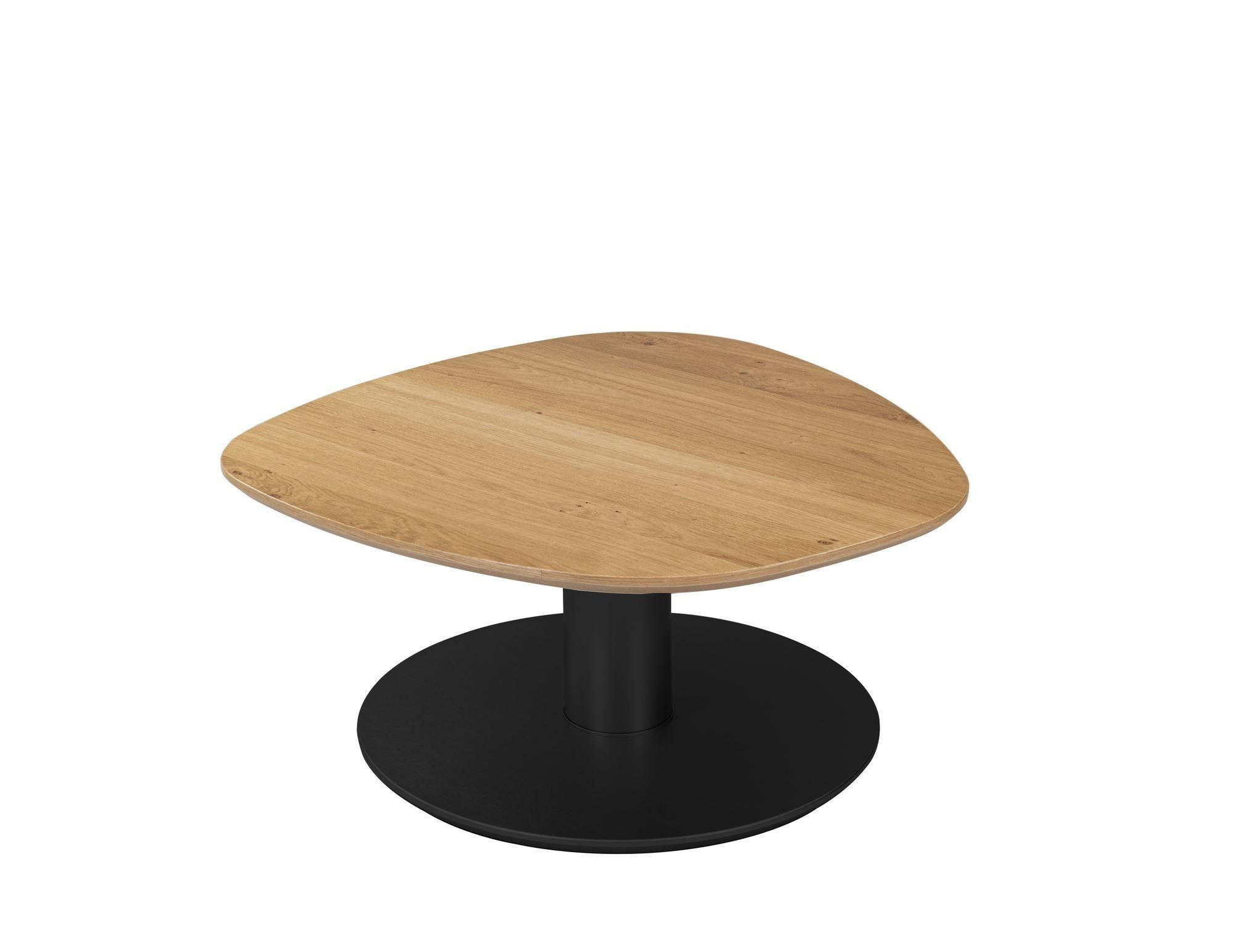 COUCHTISCH Celestina 80x80x39 höhenverstellbar Anthrazit/Wildeiche - Braun, Holz (80/80/39cm) - 58aufmkessel