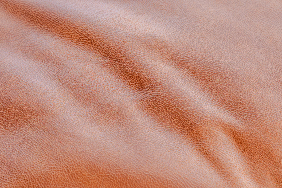 HOCKER MIA Braun Lederfaserstoff - Schwarz/Braun, Leder/Kunststoff (117/47/84cm) - KAWOLA