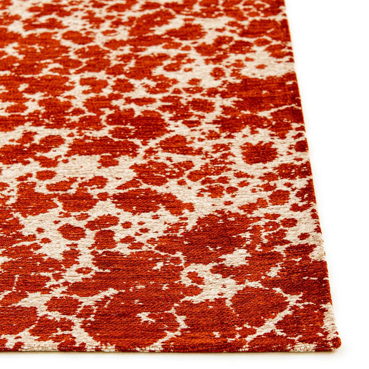 TEPPICH Spiced Rice Lola&Moi 200/280 cm - Rot, Kunststoff/Textil (200/280cm) - Lola&Moi
