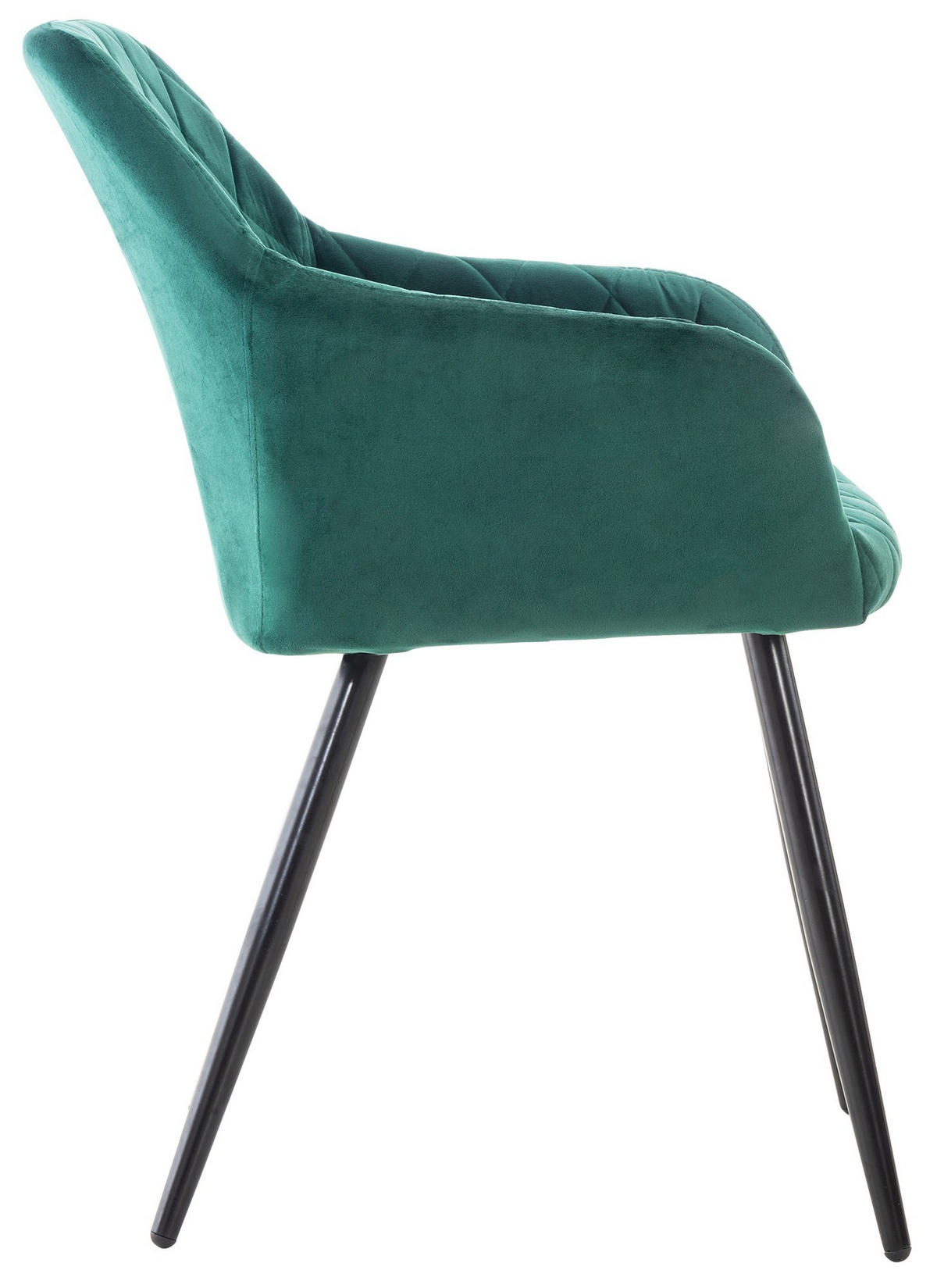 ESSZIMMERSTUHL Shila 84x47x44 cm grün - Grün, Textil (47/84/44cm) - furnicato