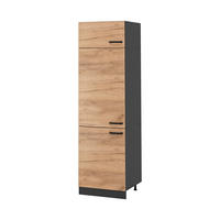 DULAP ÎNALT R-Line, Stejar auriu/antracit, 60 cm - stejar miere/antracit, compozit lemnos (60/206.8/57.2cm) - Vicco