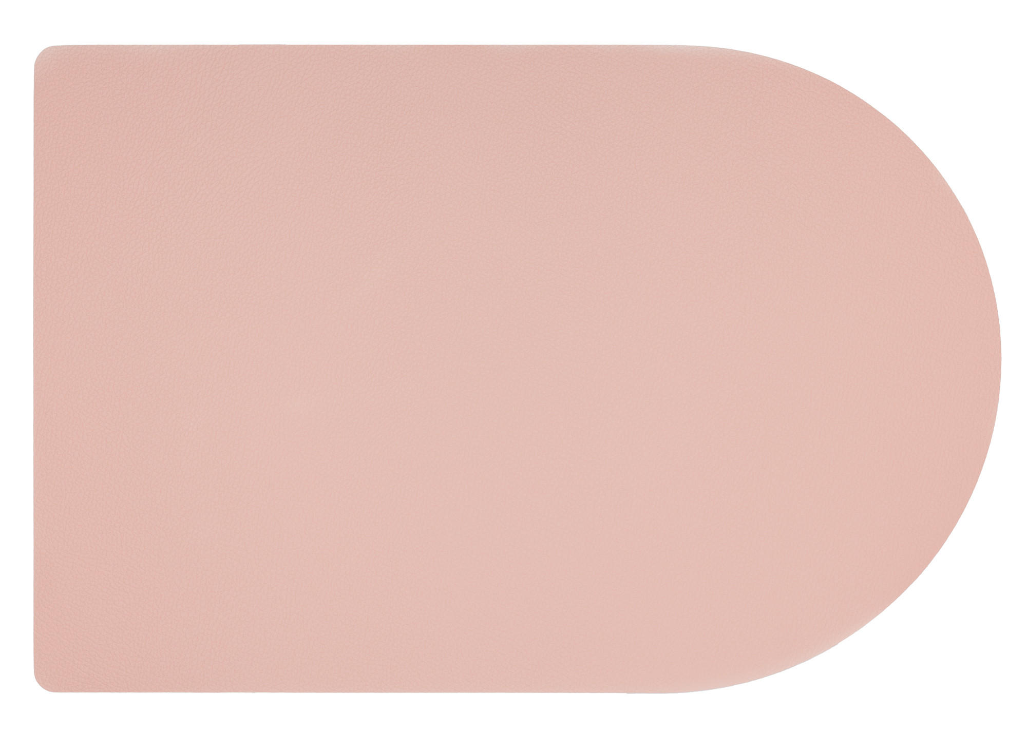 TISCHSET Platzdecke - Vegan Leder - Grau / Rosa - Bread - doppelseitig - 44 x 30 cm - Pink, Kunststoff (30/44cm) - Jay Hill