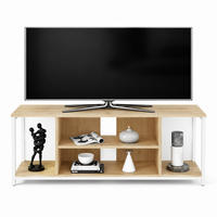TV-ELEMENT Rinaldo Weiße Eiche - Eichefarben, Holzwerkstoff (120/51/35cm) - Decorotika