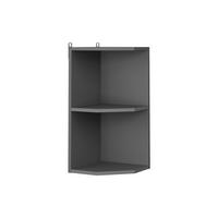 VISACÍ SKŘÍŇ R-Line, Antracit/Antracit, 30 cm med 2 rum - antracitová, kompozitní dřevo (30/60/29cm) - Vicco