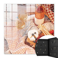 SCHLÜSSELBOX Schwarz 30x30 cm- Türöffnung nach rechts - Picknickdecke - Beige, Metall (30/30/5cm) - TULUP
