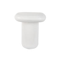 BEISTELLTISCH Roca Weiß 40/40/45 cm - Weiß, Metall (40/40/45cm) - Leitmotiv