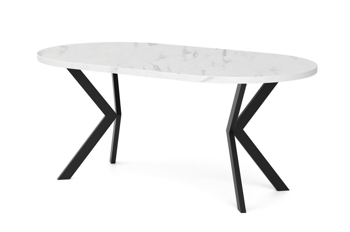 ESSTISCHE EDEN - Schwarz/Weiß, Holzwerkstoff (90/90/76cm) - Meblini