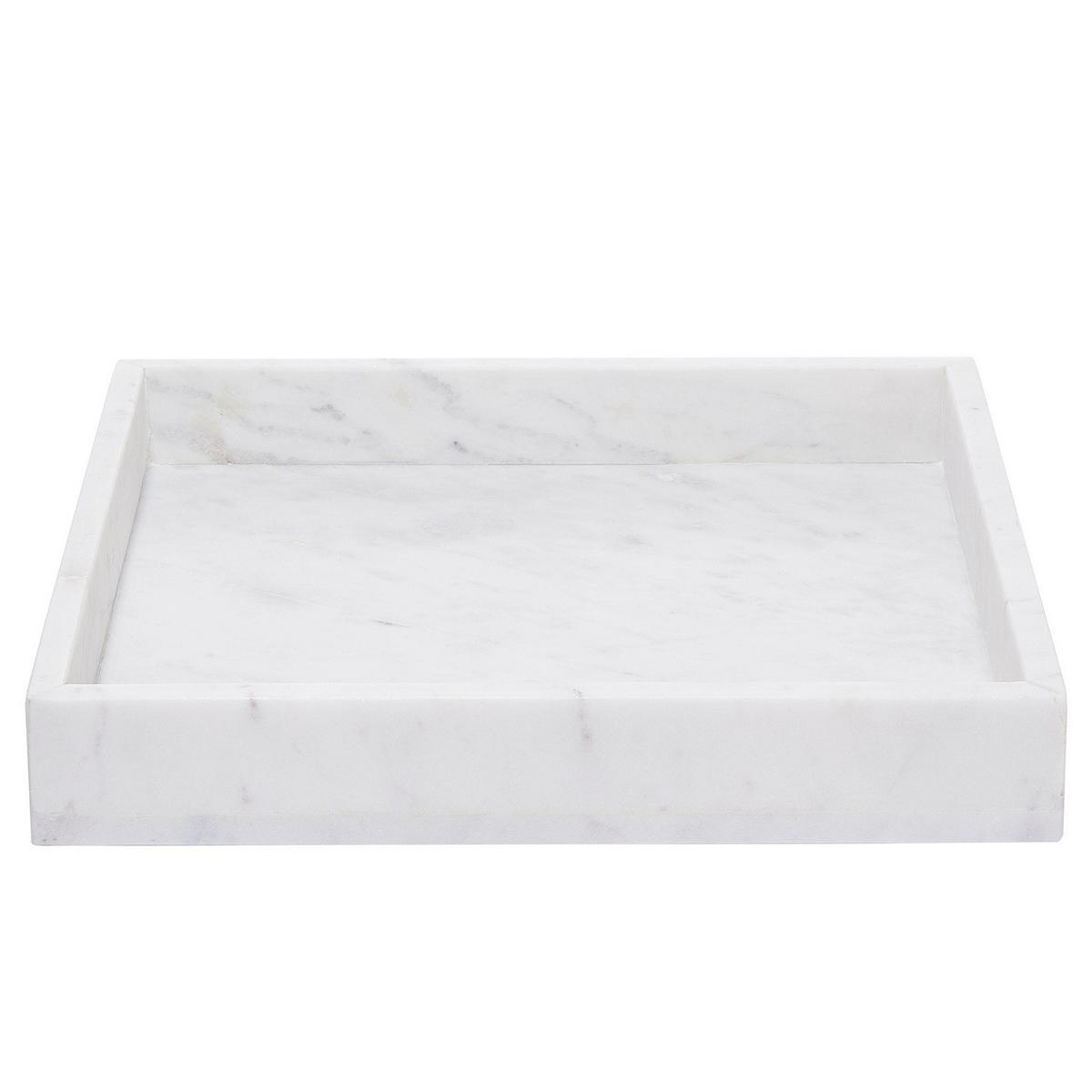 MARMORTABLETT Marble - Weiß, Stein (4.4cm) - Butlers