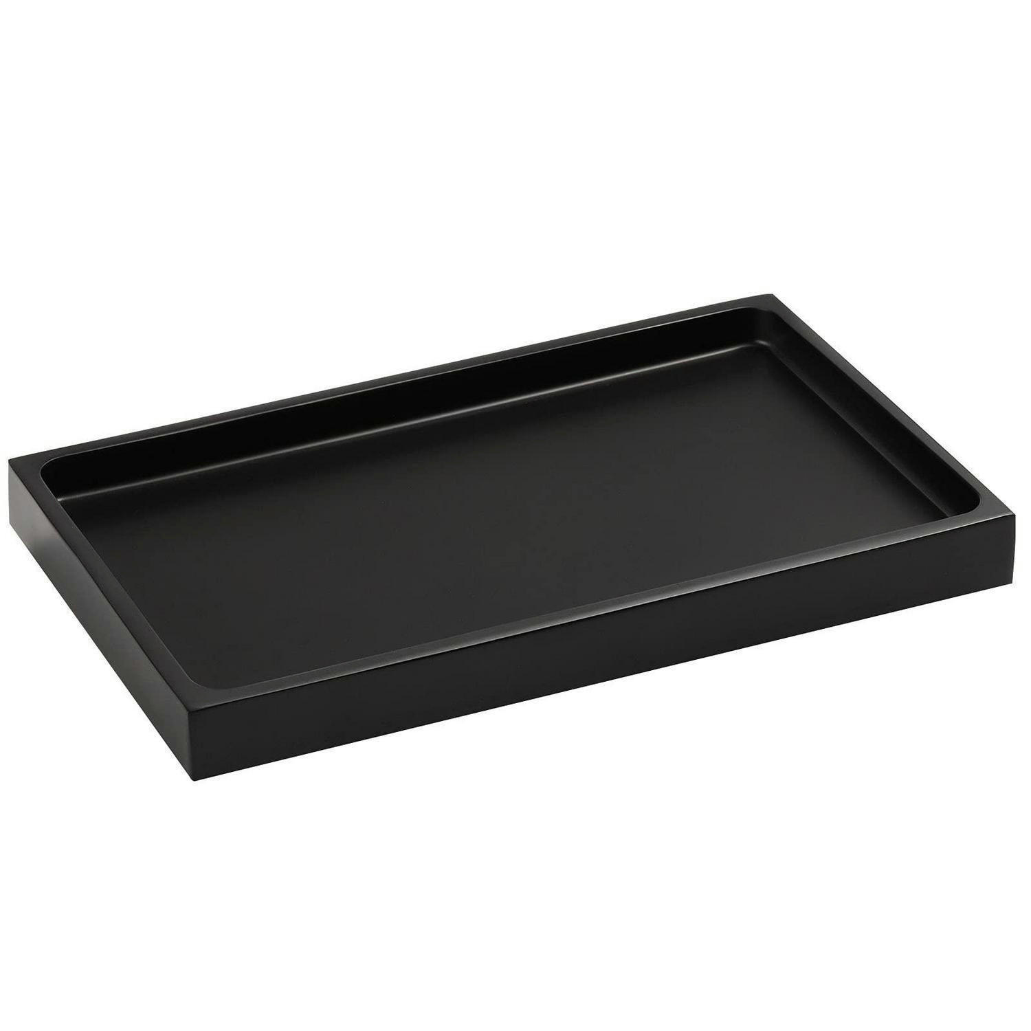 TABLETT Schwarz 25.5 cm - Schwarz, Kunststoff (15.5/2/25.5cm)