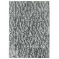 TEPPICH Waschbar 170 x 120 cm Dunkelgrau - Dunkelgrau, Textil (120/170cm) - Kaket