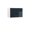 HÄNGESCHRANK Fame-Line Dunkelblau Hochglanz 60 cm Flach - Weiß/Dunkelblau, Holzwerkstoff (60/40/34.1cm) - Vicco