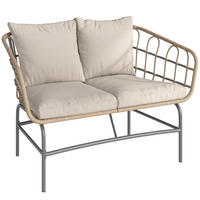 GARTENBANK DE-13535 Braun - Braun, Metall (120/79/67cm) - ComfortXL