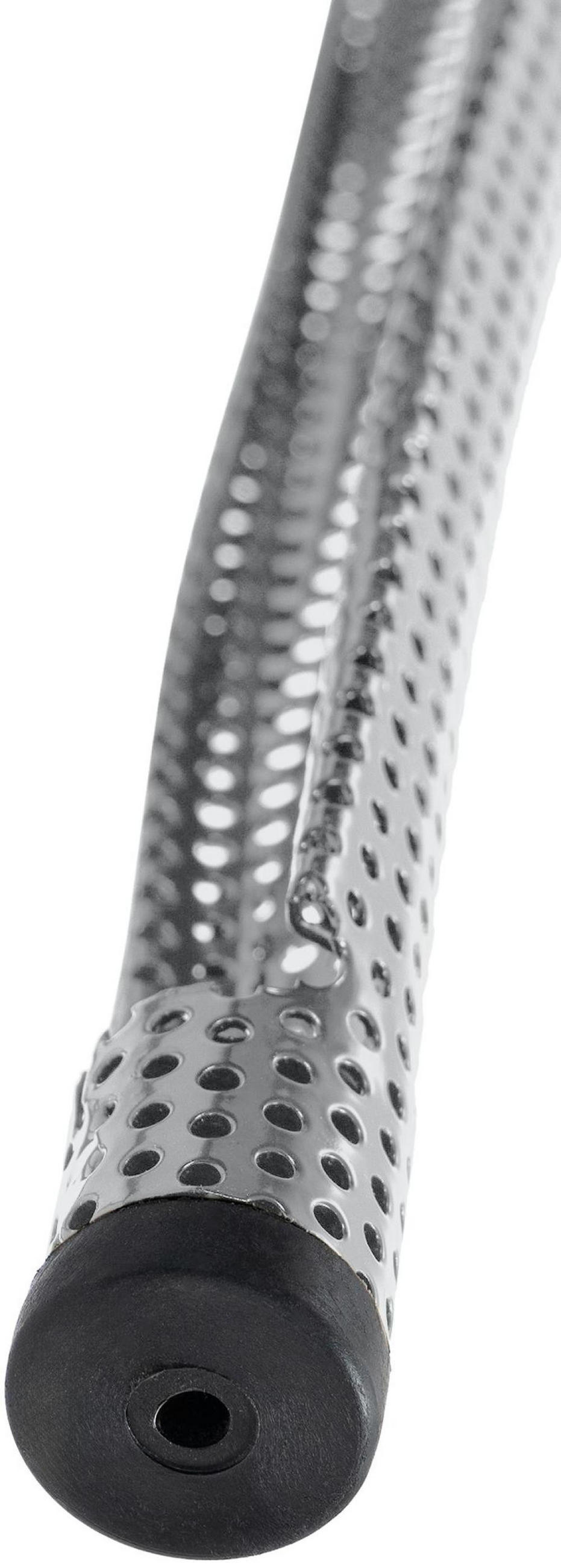 BARHOCKER Metall silber - Silberfarben, Metall (43/77/43cm) - CLP