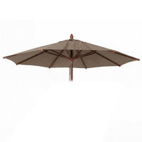 SCHIRMBEZUG C57B taupe - Taupe, Textil (300/300cm) - MCW