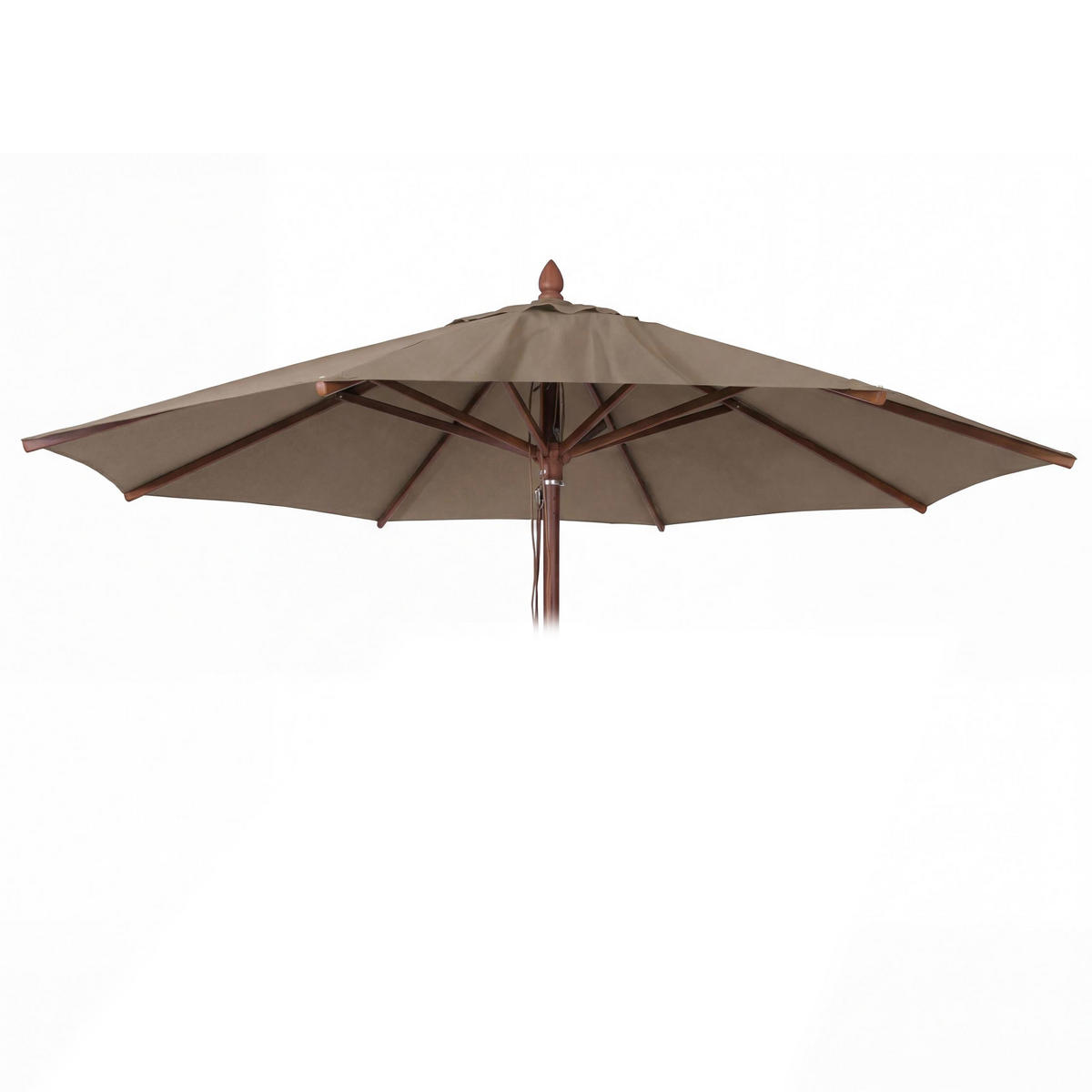 SCHIRMBEZUG C57B taupe - Taupe, Textil (300/300cm) - MCW