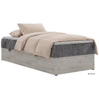 BOXBETT NORDIC ZERO 90/200 - Grau Cord - Topper Visco - H4 - Schwarz/Grau, Kunststoff/Textil (90/200cm) - MKS