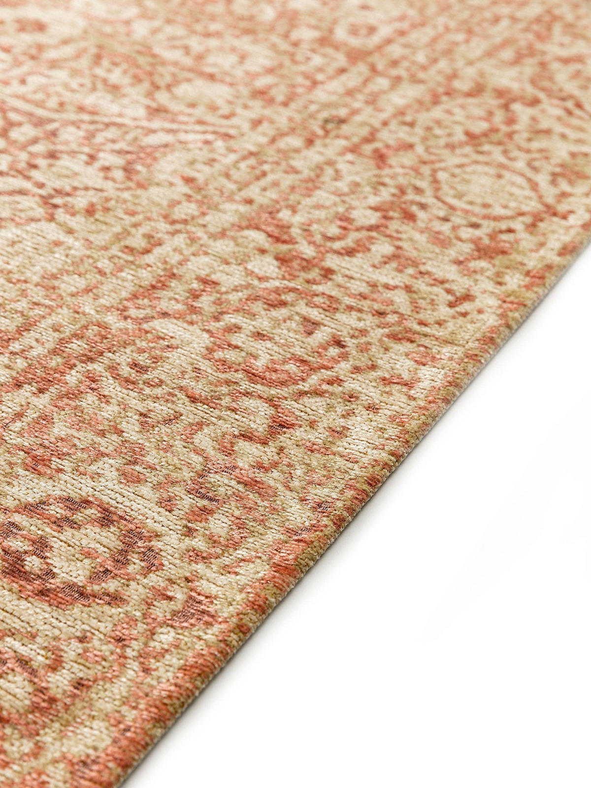 FLACHGEWEBETEPPICH Frencie Rosa 240x340 cm - Rosa, Textil (240/340cm) - benuta Nest