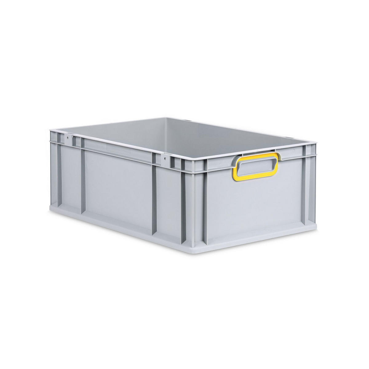 EUROBOX Nextgen Color 22x40x60cm 44 Liter Griffe Gelb Geschlossen - Gelb, Kunststoff (40/22/60cm) - PROREGAL