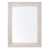 WANDSPIEGEL Holzrahmen 38/48 cm - Grau, Glas (38/2/48cm) - Giftdecor