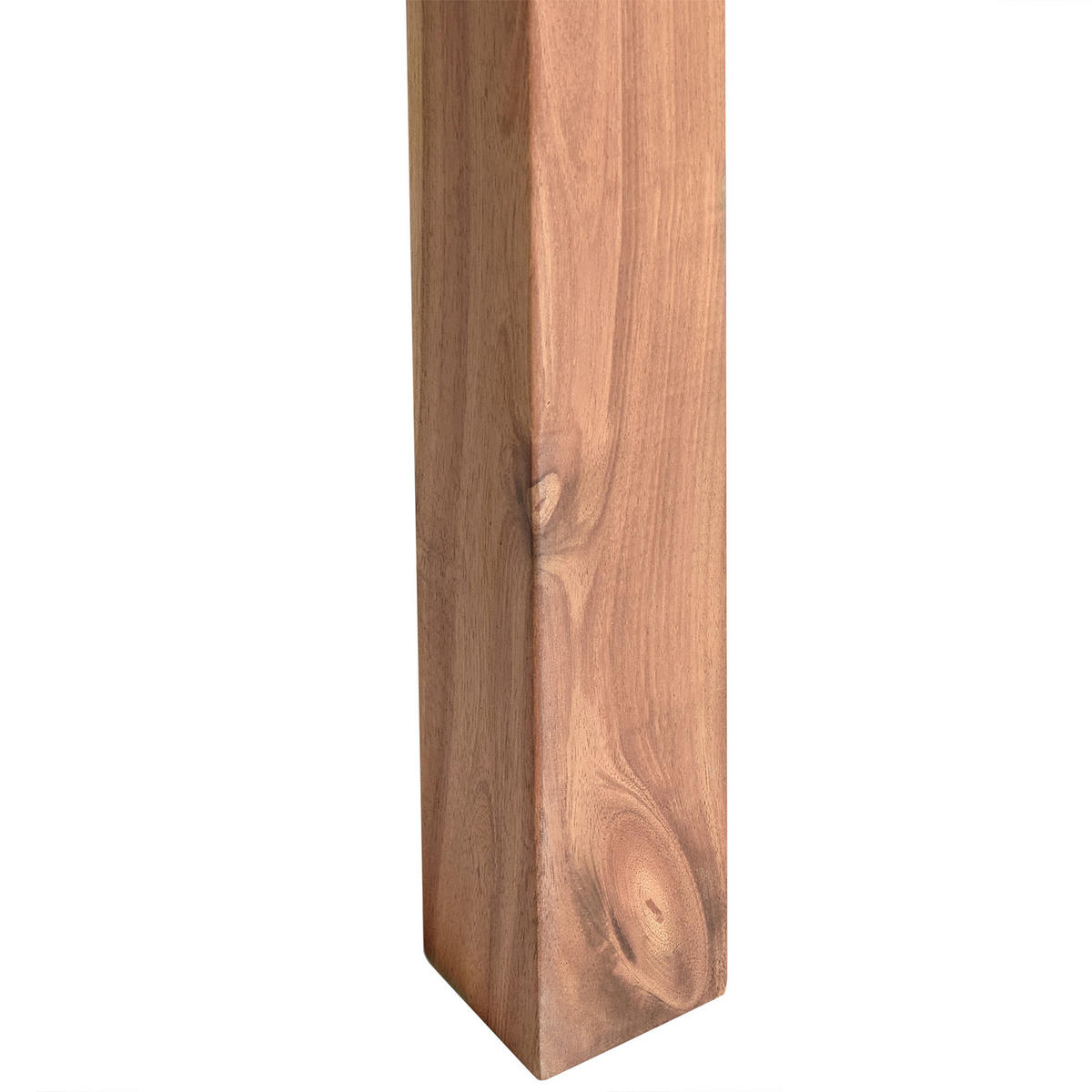 ESSTISCH Heller Holzfarbton Ombriano - Hellbraun, Holz (180/90/75cm) - Beliani