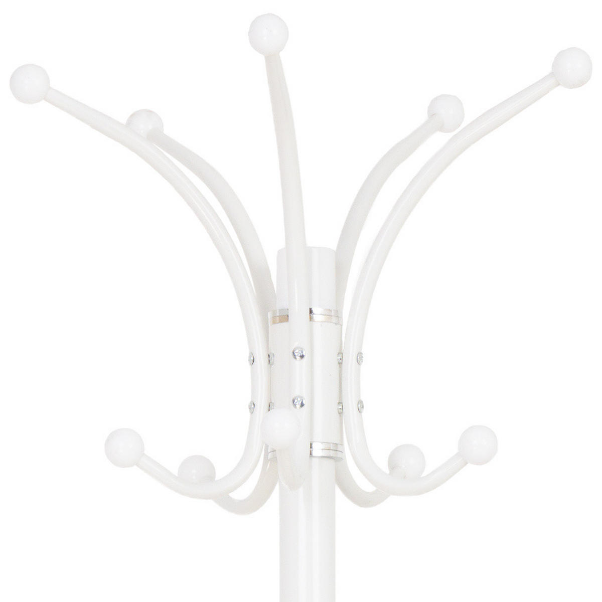 GARDEROBE aus metall 36x178cm - Weiß, Metall (36/178/36cm) - Wanderlust