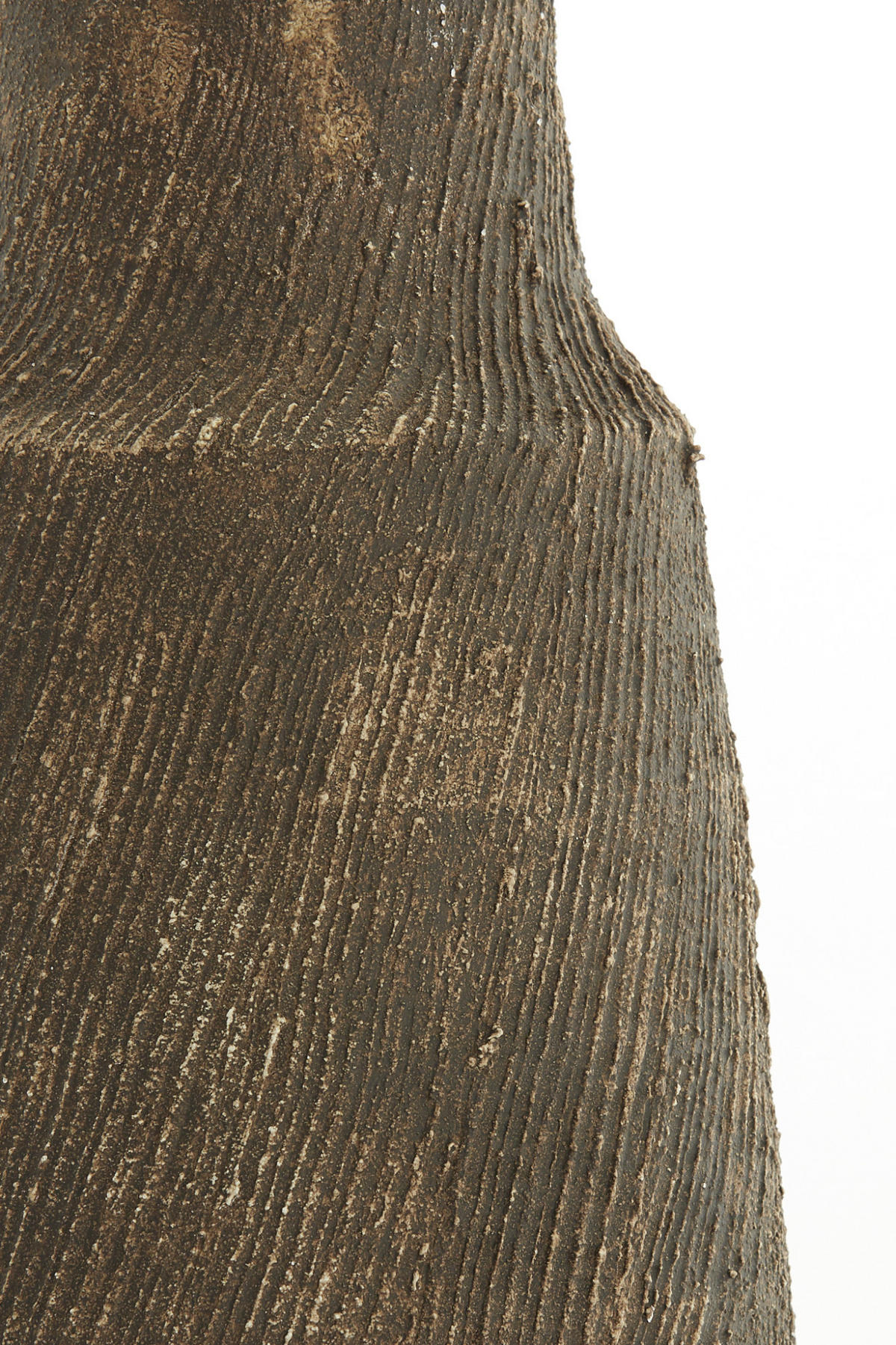 LAMPENFUSS Kidira Braun Ø18,5/49,5 cm - Braun, Keramik (18.5/18.5/49.5cm) - Light & Living