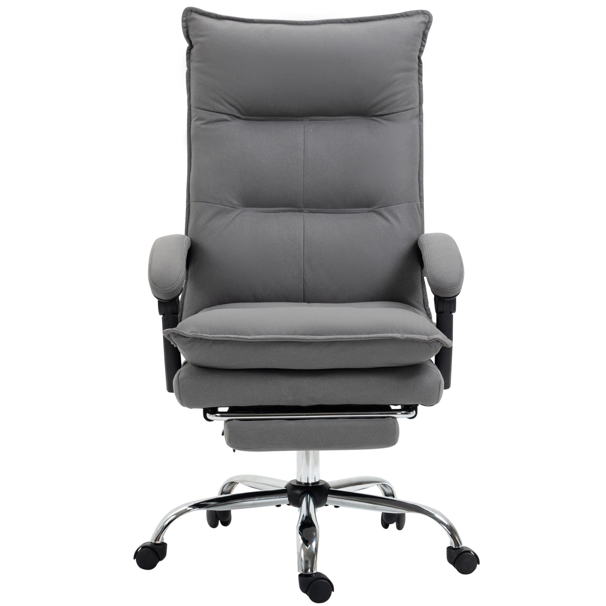 SHOPENTRA MANAŽERSKÁ židle, tmavě šedá, masážní, ergonomická, výškově nastavitelná