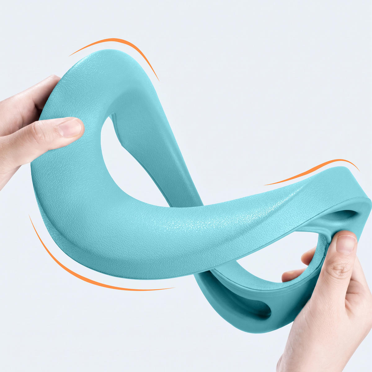 NOČNÍK mätový dizajn lietadlo s vekom - svetlomodrá, plast (31/40cm) - Relaxdays