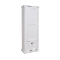 GARDEROBENSCHRANK Galineo 71,5 / 41,5 / 200 cm weiß - Weiß, Holz/Holzwerkstoff (72/200/42cm) - Feldmann-Wohnen