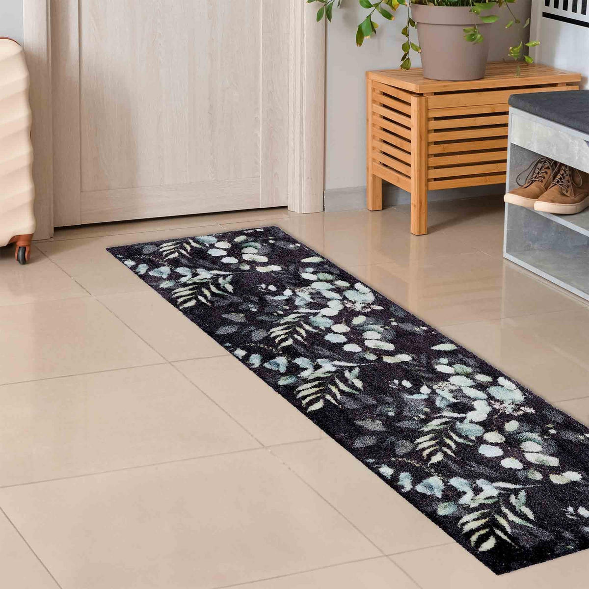 FUSSMATTE LÄUFER PURE & SOFT - Dunkelgrau, Textil (50/150cm) - Astra