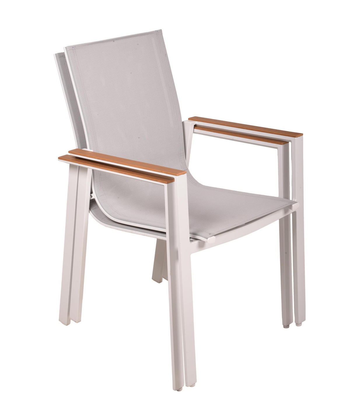 GARTEN-SITZGRUPPE Jonas 7-teilig Gartenmöbel-Set - Hellbraun, Kunststoff - DELUKE