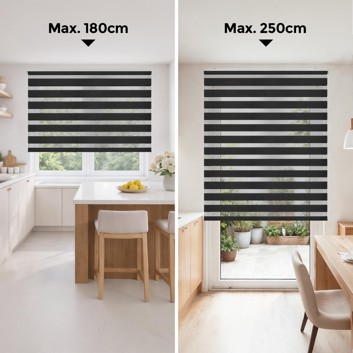 DOPPELROLLO Silber 160X250 - Silberfarben, Kunststoff (160/250cm) - STORESDECO
