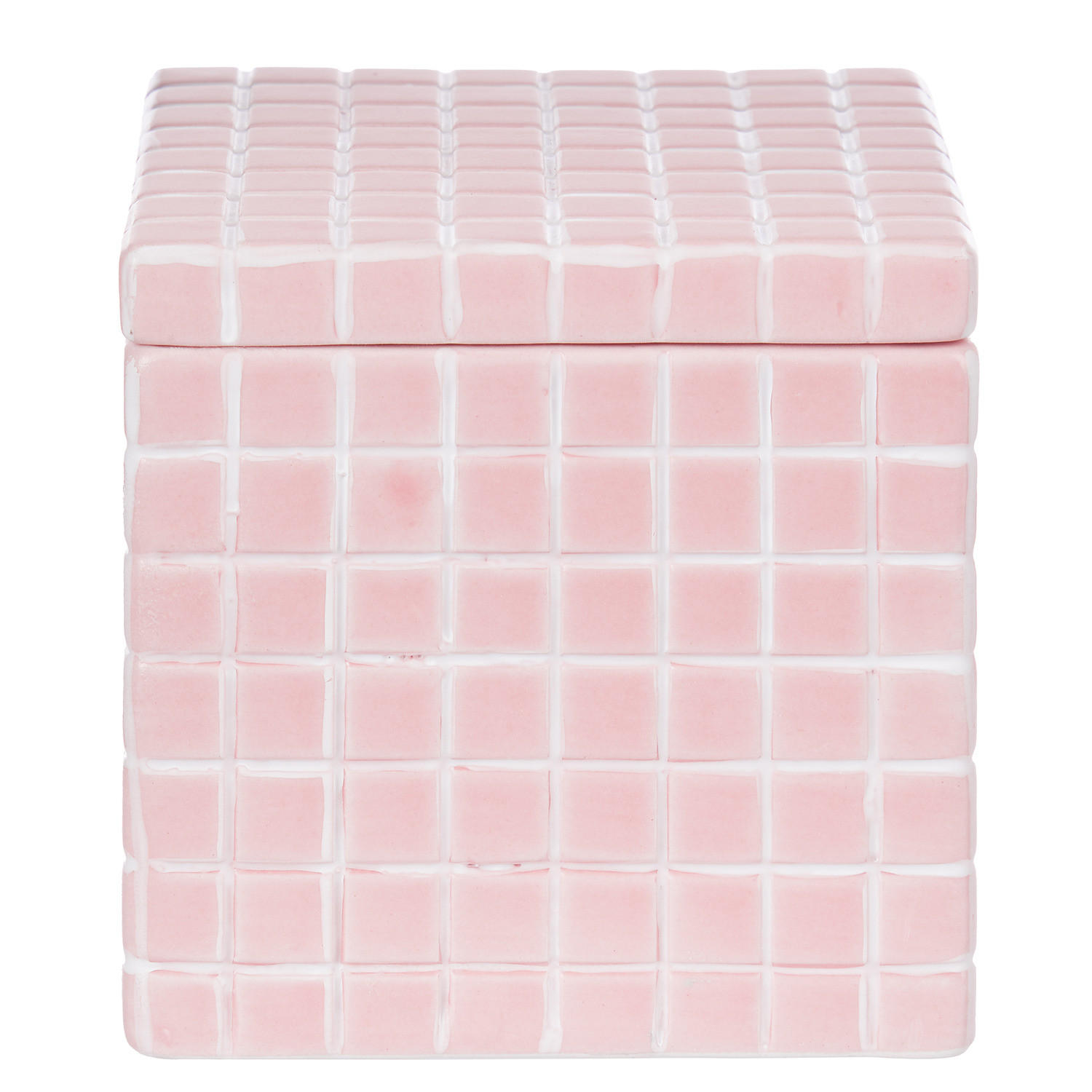 AUFBEWAHRUNGSDOSE Tiles - Rosa, Keramik (10/10/10cm) - BUTLERS