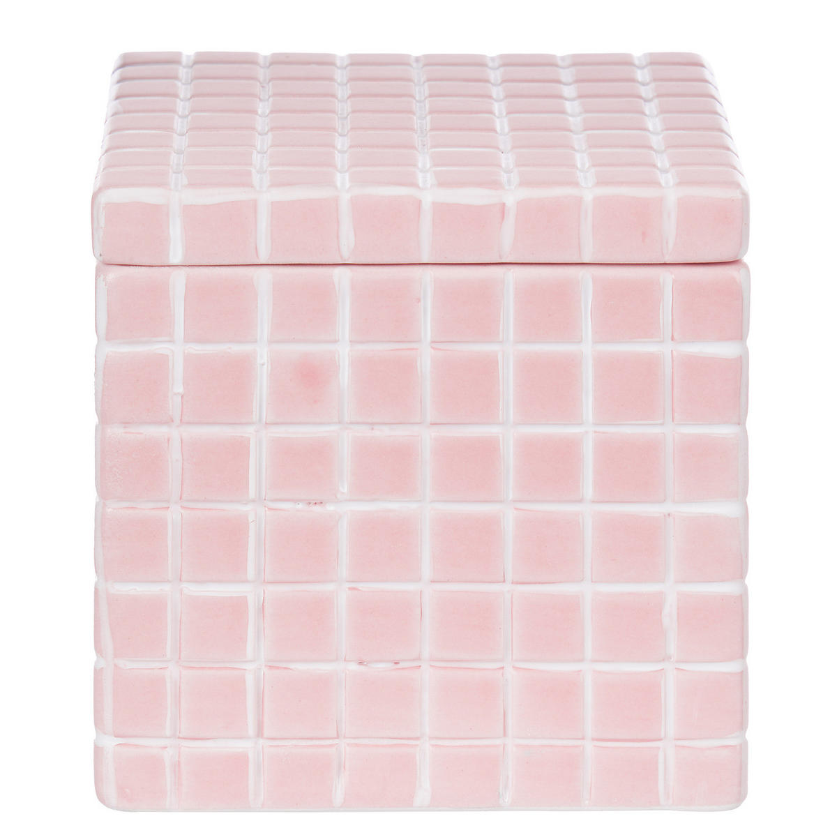 AUFBEWAHRUNGSDOSE Tiles - Rosa, Keramik (10/10/10cm) - BUTLERS