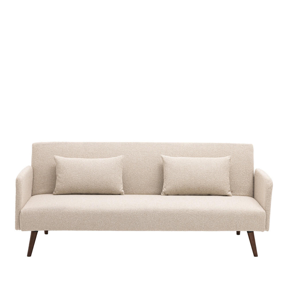 BETTSOFA - Ecru - Ecru, Textil (190/78/84cm) - Drawer