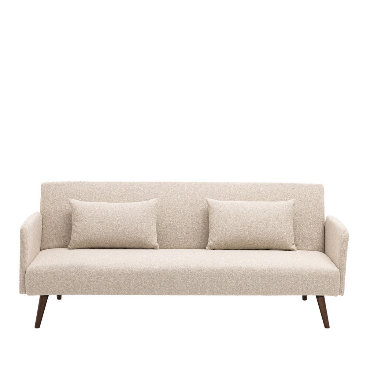 BETTSOFA - Ecru - Ecru, Textil (190/78/84cm) - Drawer