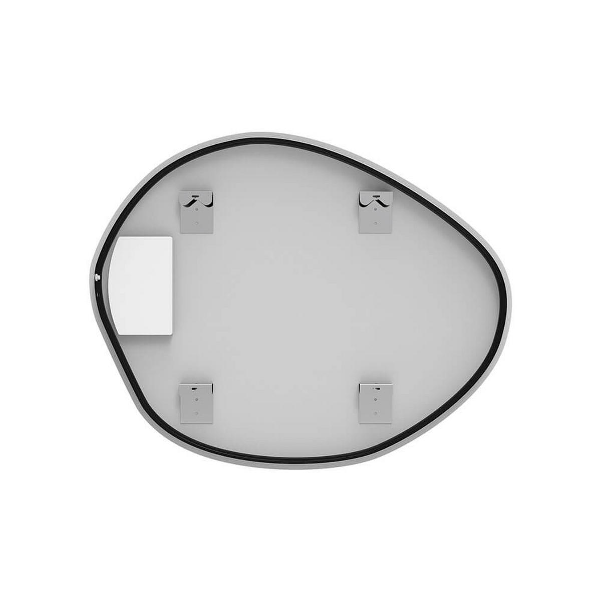 SPIEGEL MAY - 80 x 100 cm - Silberfarben, Glas (80/100/3.6cm) - Home Deluxe