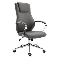 DREHSTUHL MELLOW Stoffbezug Dunkelgrau - Dunkelgrau, Textil (64/113/56cm) - SVITA