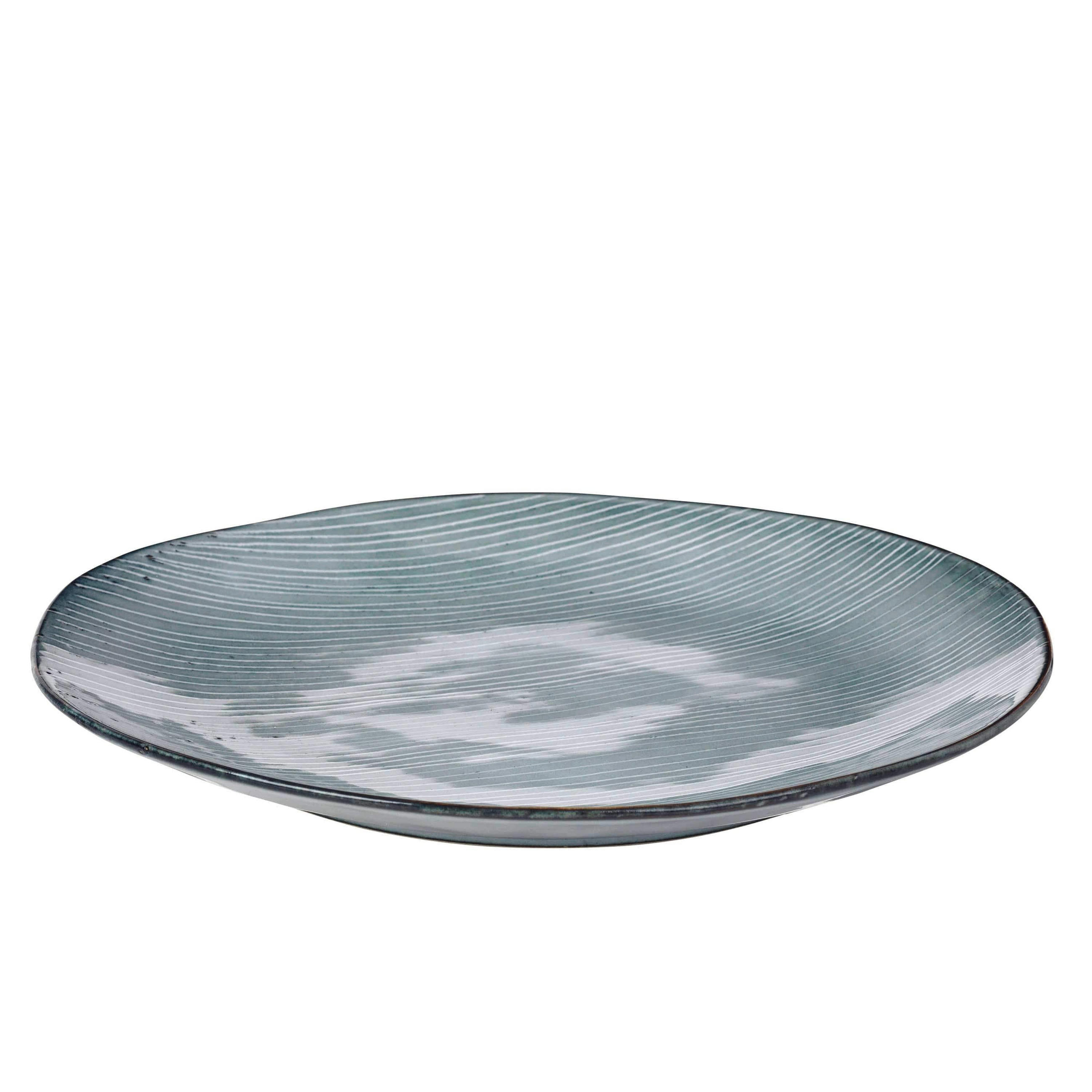 TELLER Nordic Sea aus Steingut Ø31 cm - Blau, Keramik (31cm) - Broste Copenhagen