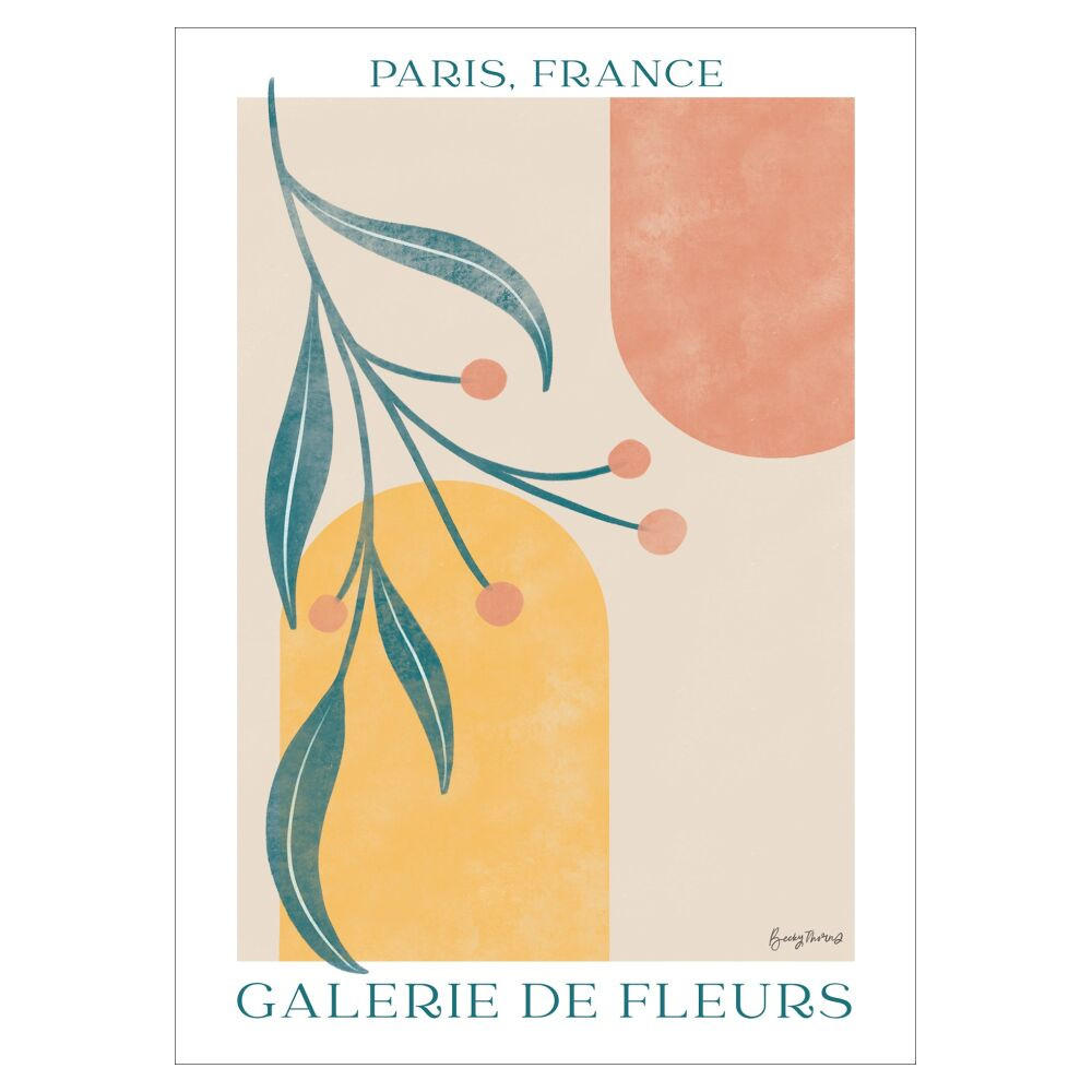 POSTER Wild Apple - Botanical Poster III - Multicolor, Papier (50/70/0.1cm) - Poster&Frame