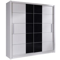 KLEIDERSCHRANK Weiß 204/215/62 - Weiß, Holzwerkstoff (204/215/62cm) - RAUMHIRSCH FURNITURE