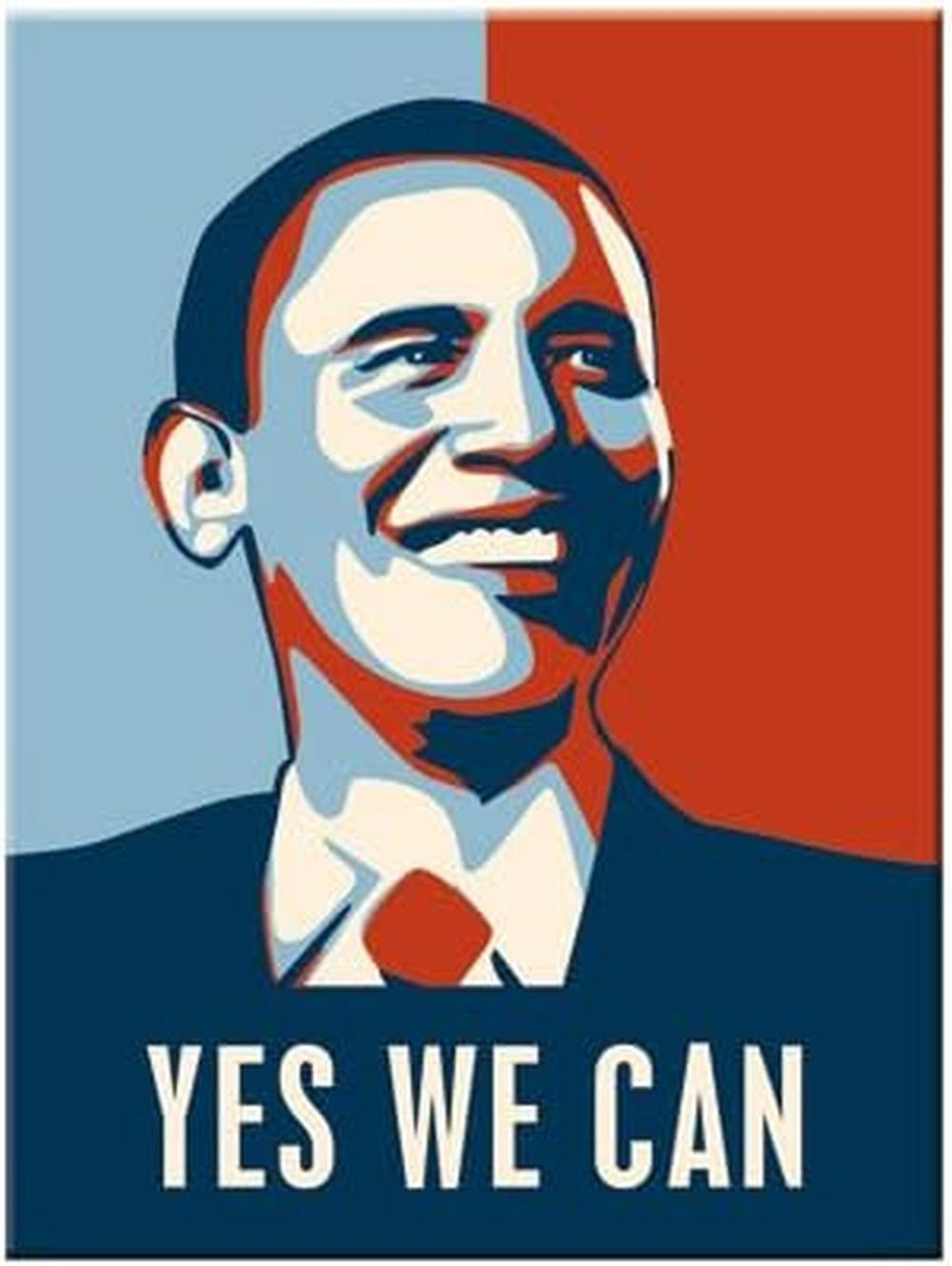 MAGNET 6/8 cm USA Obama - Multicolor, Metall (6/8/0.1cm) - Nostalgic-Art