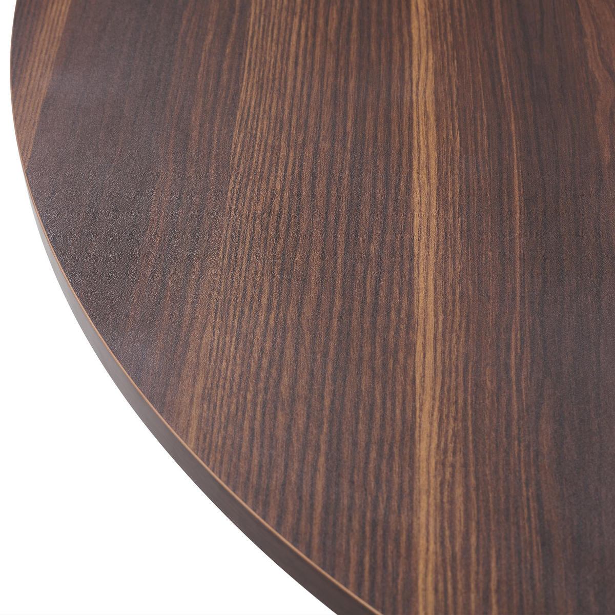 ESSTISCH 100/100/76 cm Walnuss aus MDF mit Stauraumfächern - Walnussfarben, Holzwerkstoff (100/100/76cm) - OKWISH