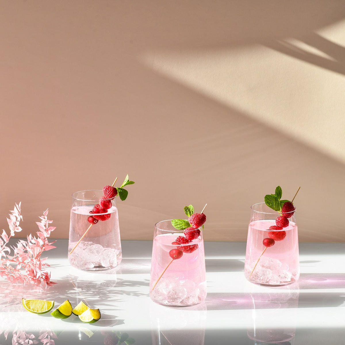 WASSERGLÄSER, 6er-Set, 490 ML - Transparent, Glas (0.58L) - Krosno Glass