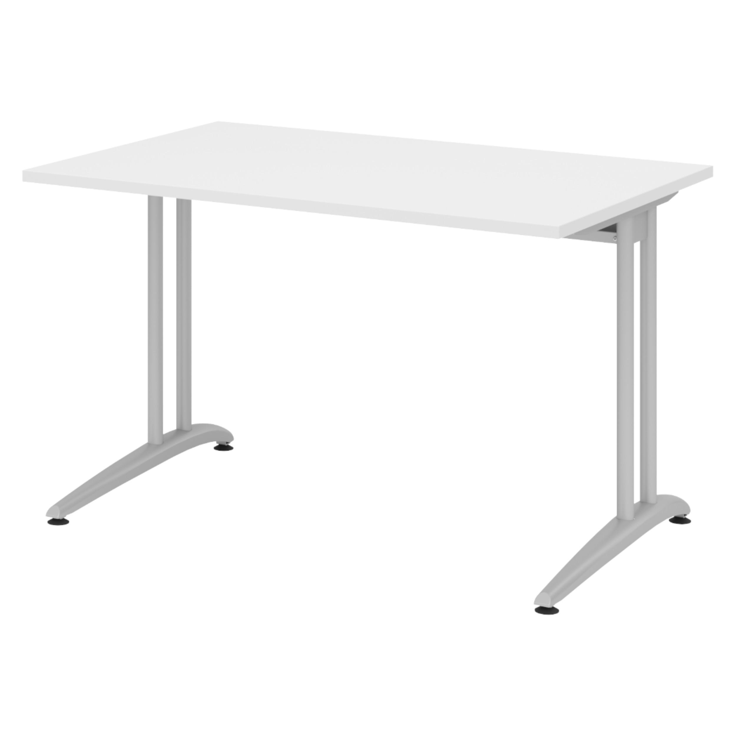 bümö Schreibtisch Weiß 120x74x80 cm