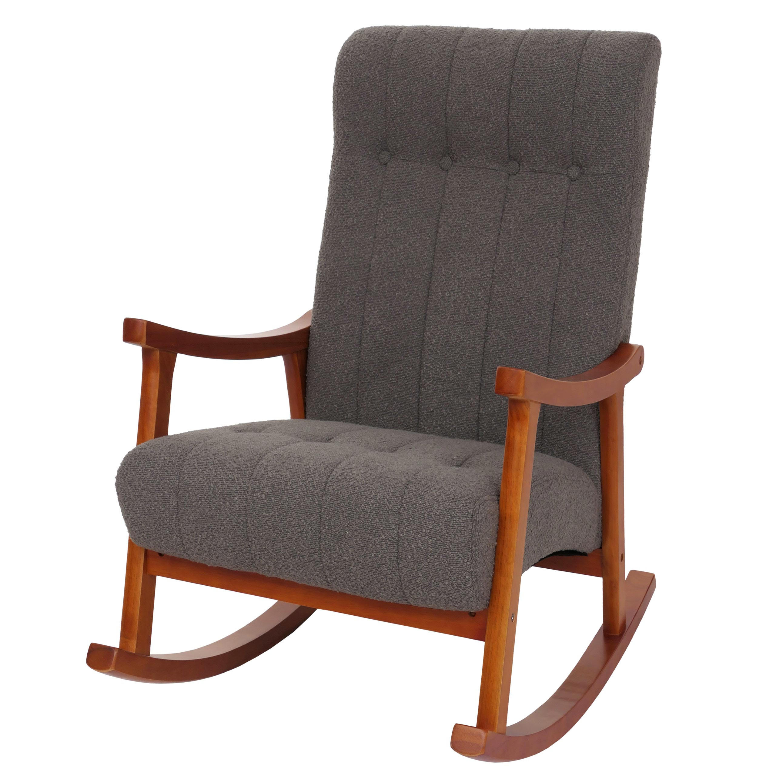 SCHAUKELSTUHL Anthrazit - Anthrazit, Textil (64/97/85cm) - MCW