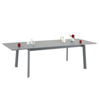 GARTENTISCH VERANO - Grau, Metall (103/180/75cm) - IDIMEX